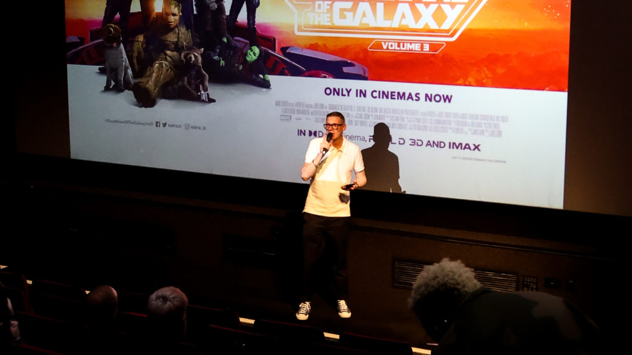Guardians of the Galaxy screening event.